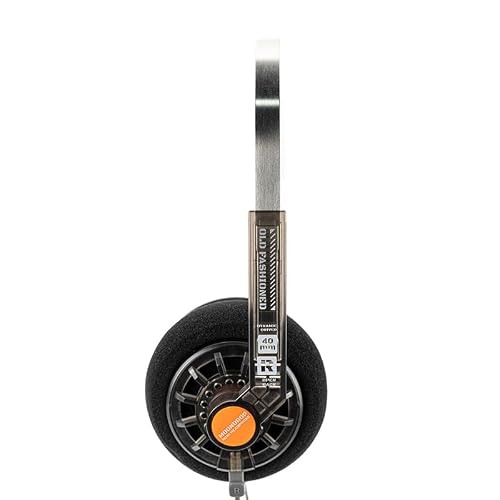 Detalle de Moondrop Auriculares on-ear 40 mm con cable intercambiable de 2 pines y conector 3,5 mm