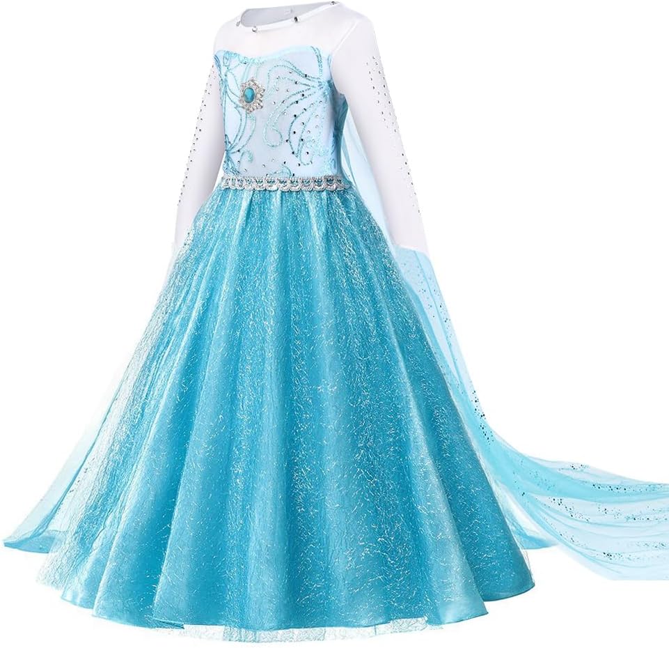 Detalle 2 de URAQT Princess Dress for Girls