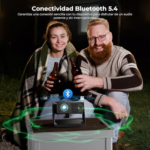 Thumbnail 7 de Proyector Einyoumily compatible con Netflix: 28000 lúmenes, WiFi 6 y 360° de versatilidad para cine en casa