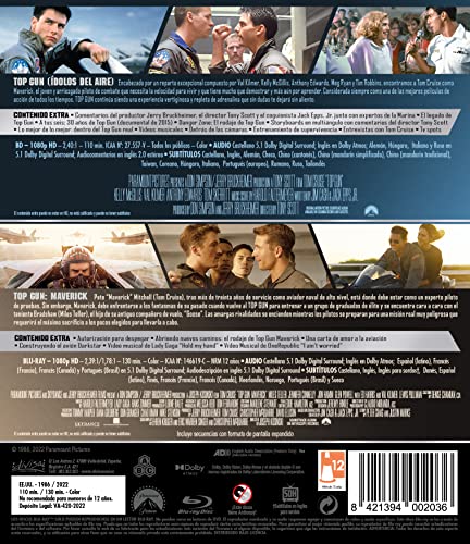 Thumbnail 1 de Top Gun Pack: Top Gun + Top Gun: Maverick Blu-ray
