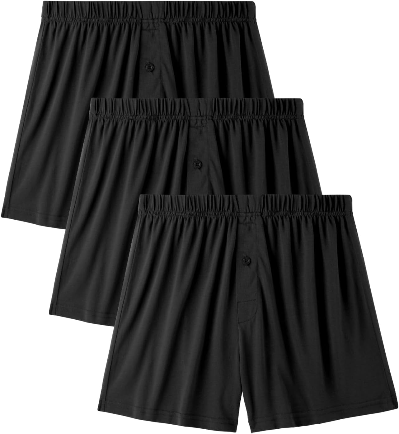 Detalle de BAMBOO COOL Mens Boxers 3-Pack boxer shorts 🩲