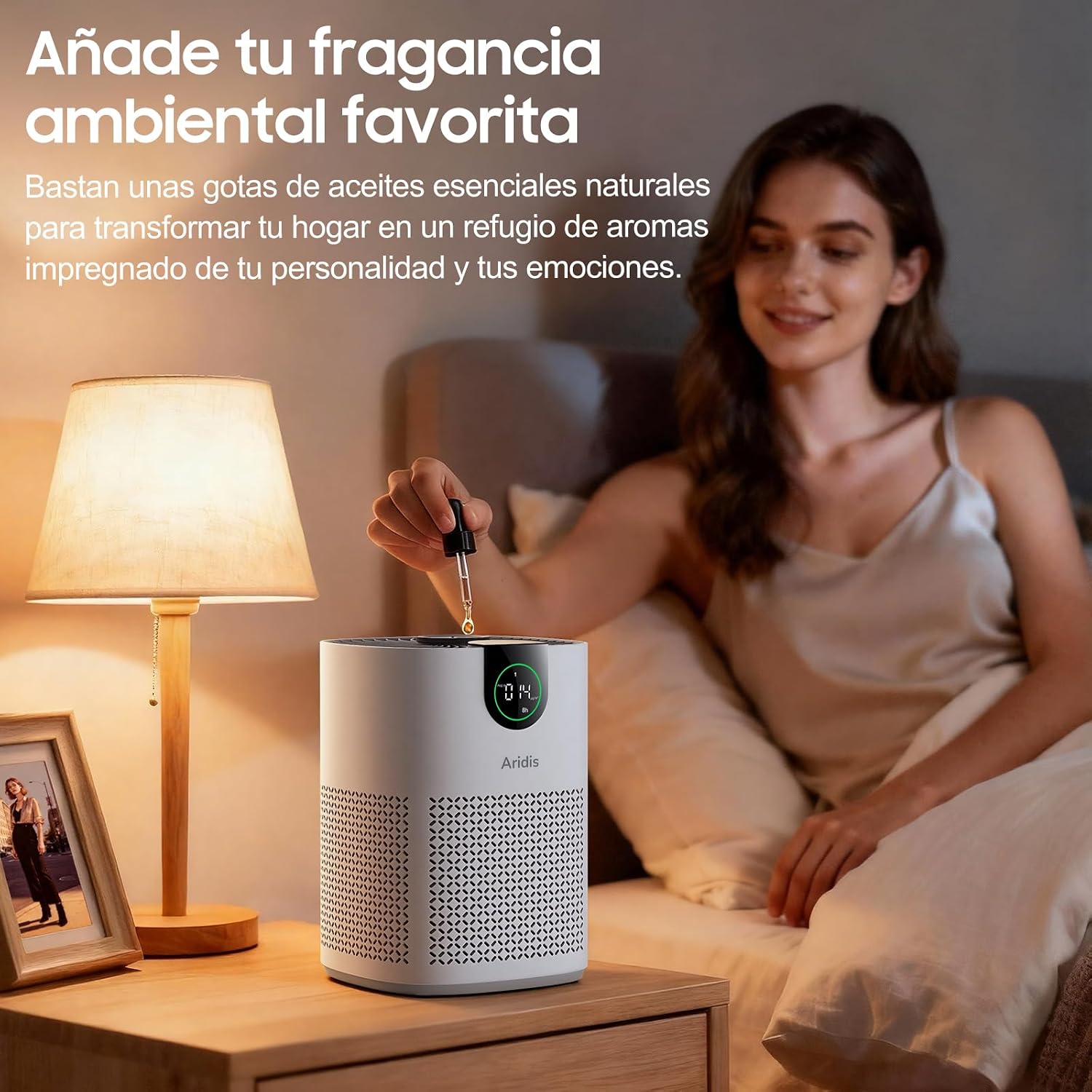 Thumbnail 6 de Aridis Purificador de Aire S-Mini: HEPA H13, 7.2W, 3 Velocidades y Aromaterapia