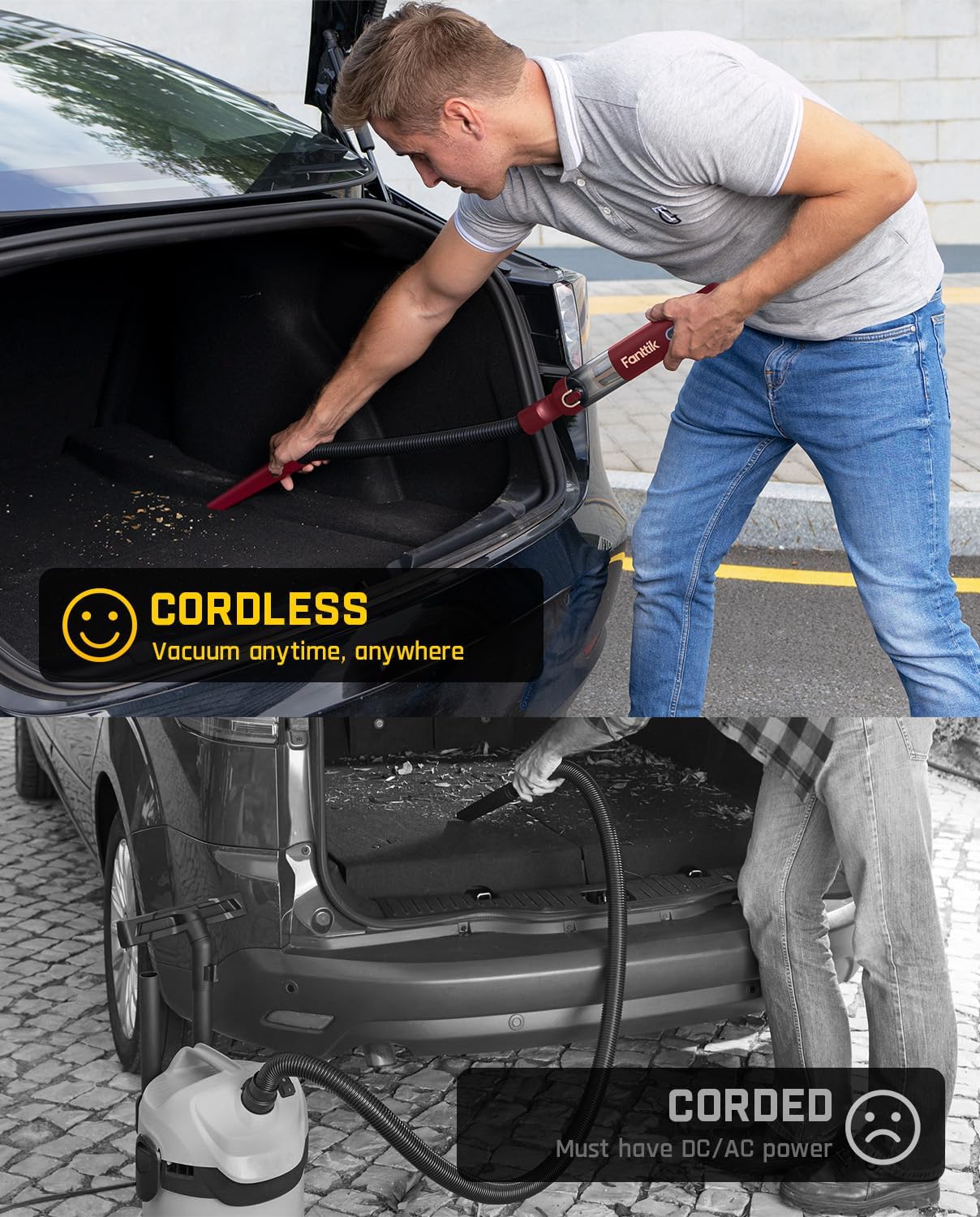 Thumbnail 5 de Fanttik Slim V8 APEX Car Vacuum