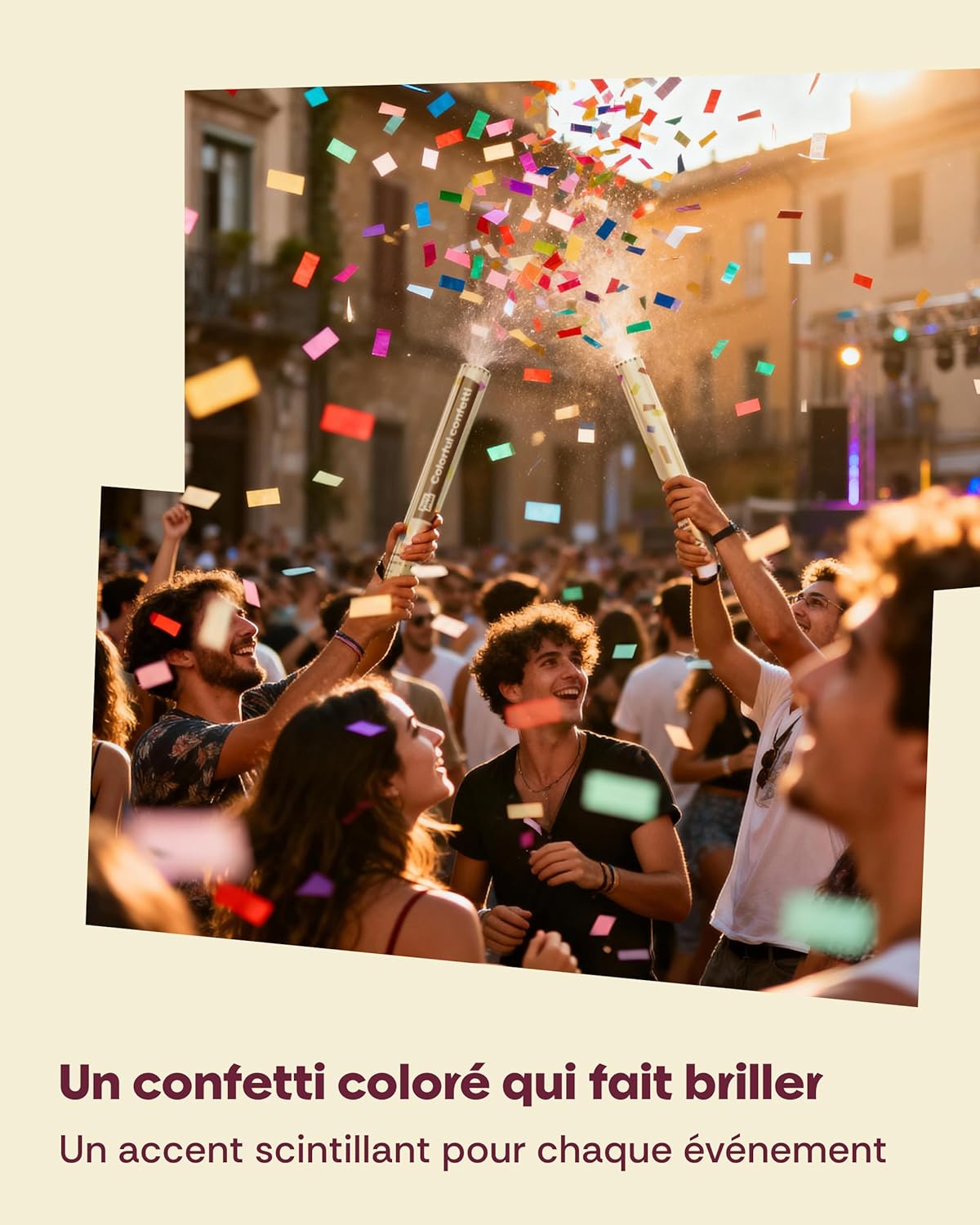 Thumbnail 1 de Partyjoker 10 Canons à Confettis 8 m