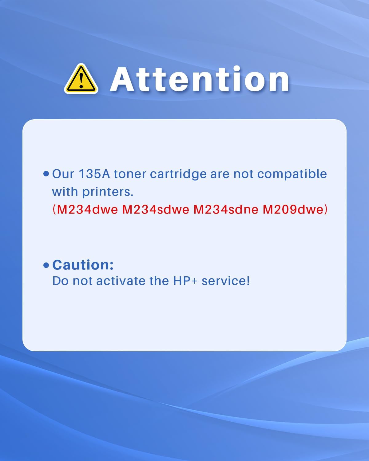 Detalle de W1350A Tóner compatible HP 135A 1.100 páginas