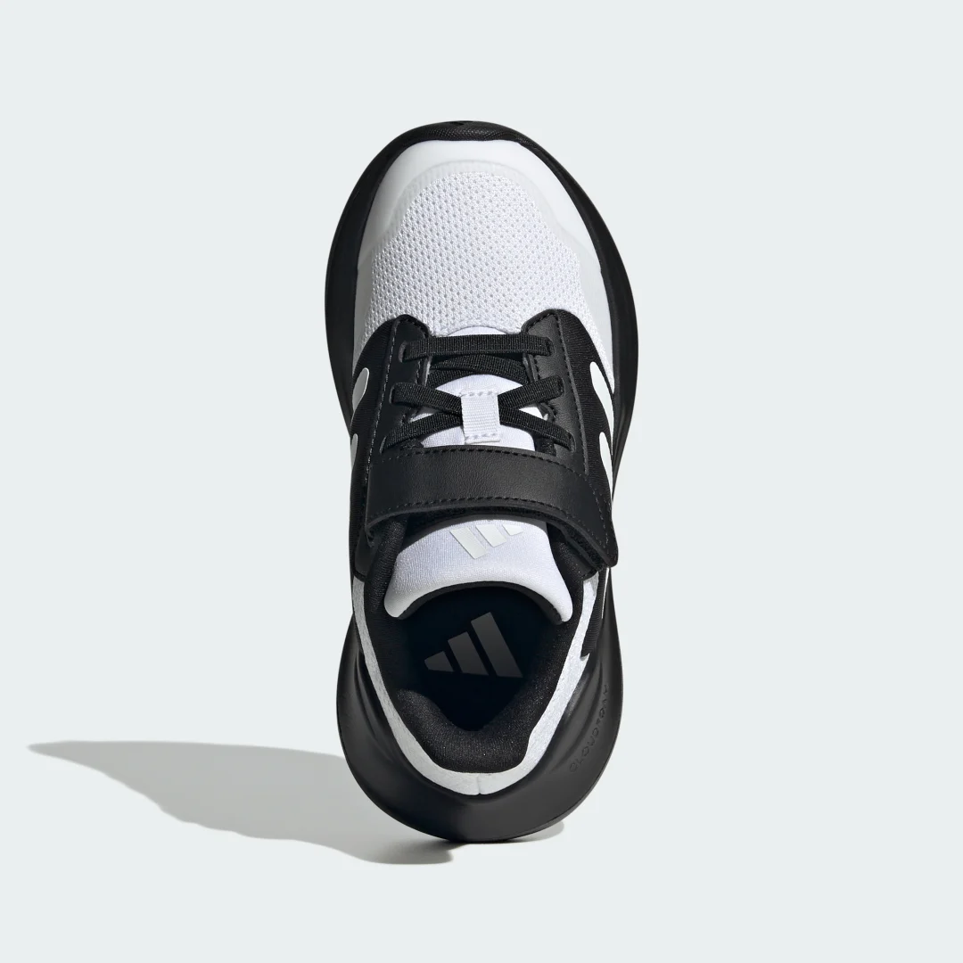 Detalle 2 de Adidas Tensaur Run 2.0 Kids, zapatillas infantiles negras