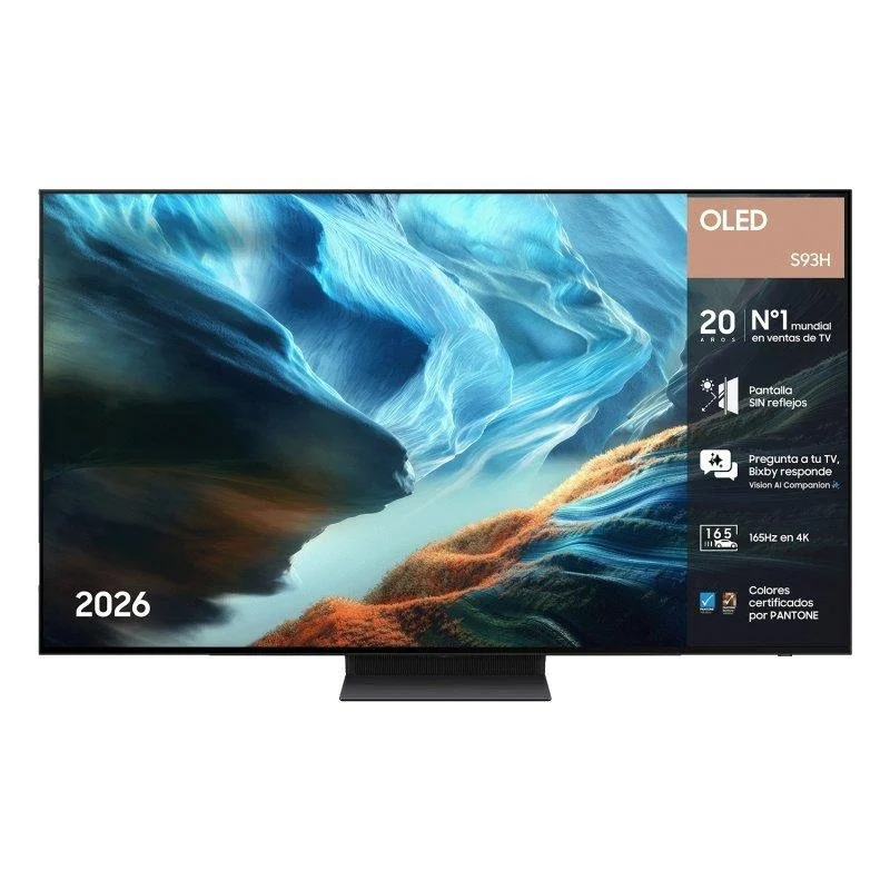 Detalle de Samsung OLED S93H 48" • 4K 165 Hz, gaming y cine en un OLED compacto