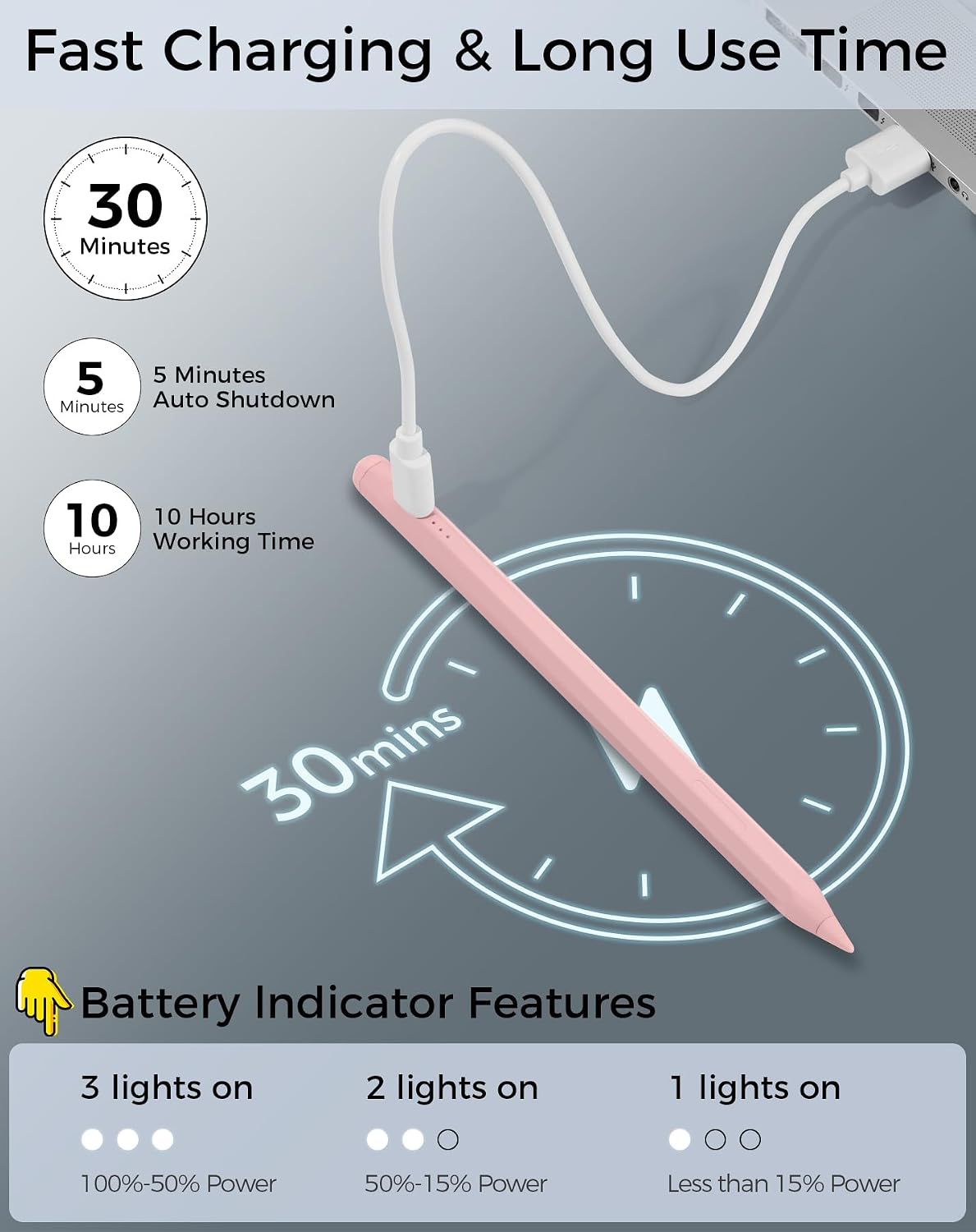 Detalle 2 de iPad Stylus Pen with POM Tip