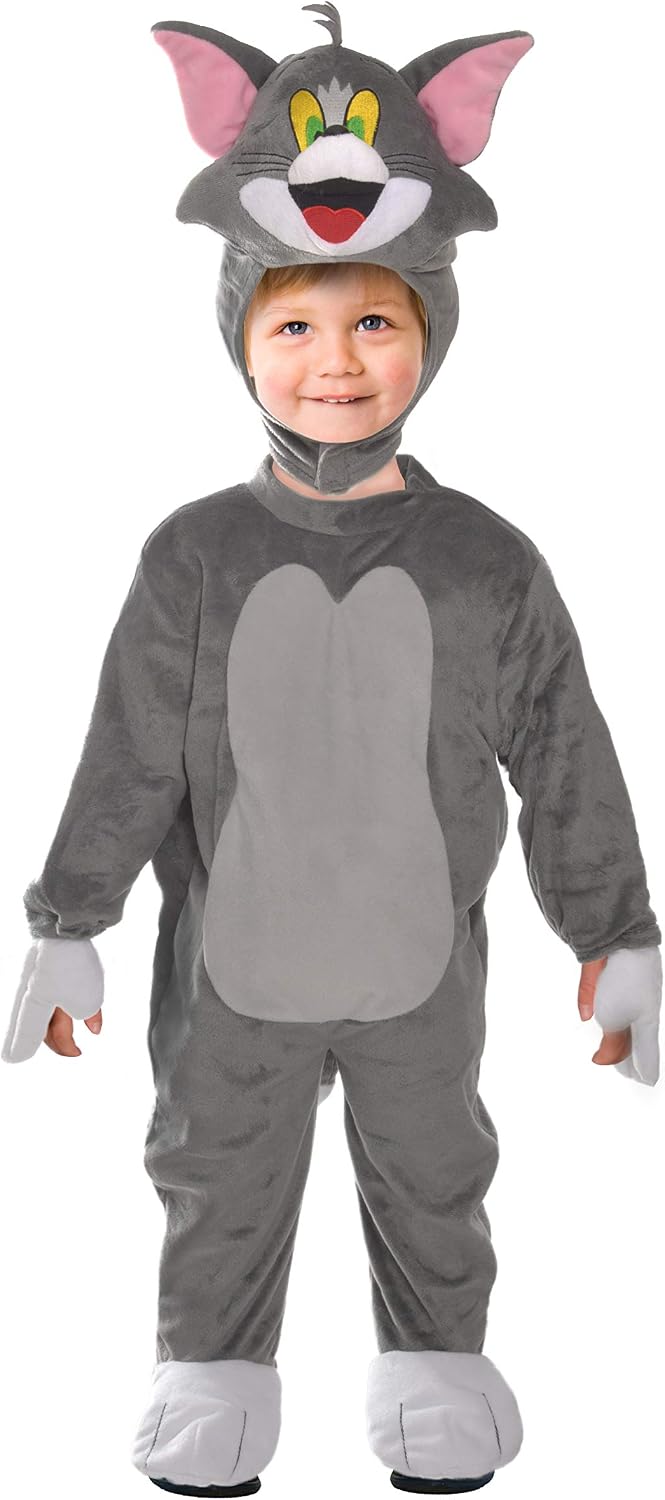 Thumbnail 5 de Ciao- Tom & Jerry Kostüm Plüsch Onesie – Official License, Größe 2–3 Jahre