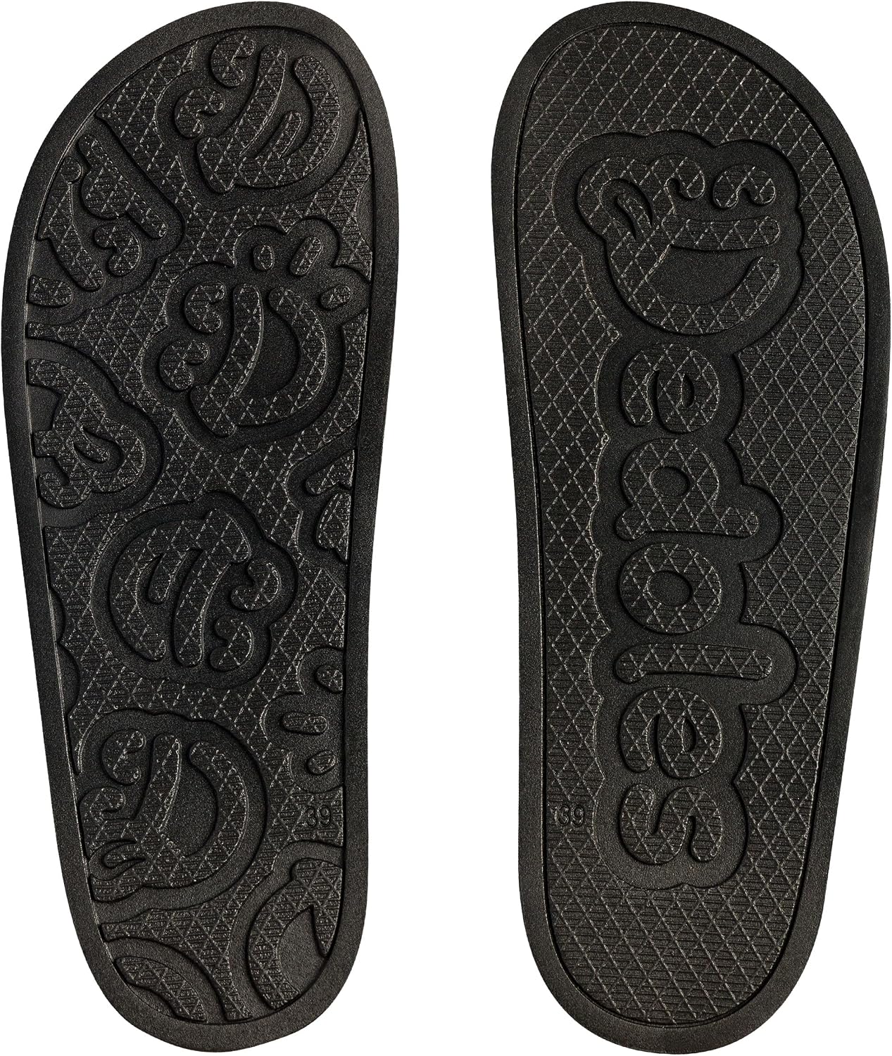 Detalle de Dedoles Badeschuhe & Hausschuhe für Damen, Herren und Kinder – bunte Badesandalen mit lustigen Motiven