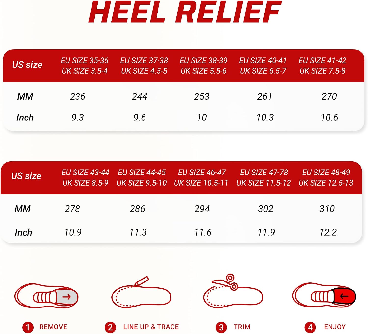 Thumbnail 6 de VALSOLE Orthotic Insoles for 250+ lbs