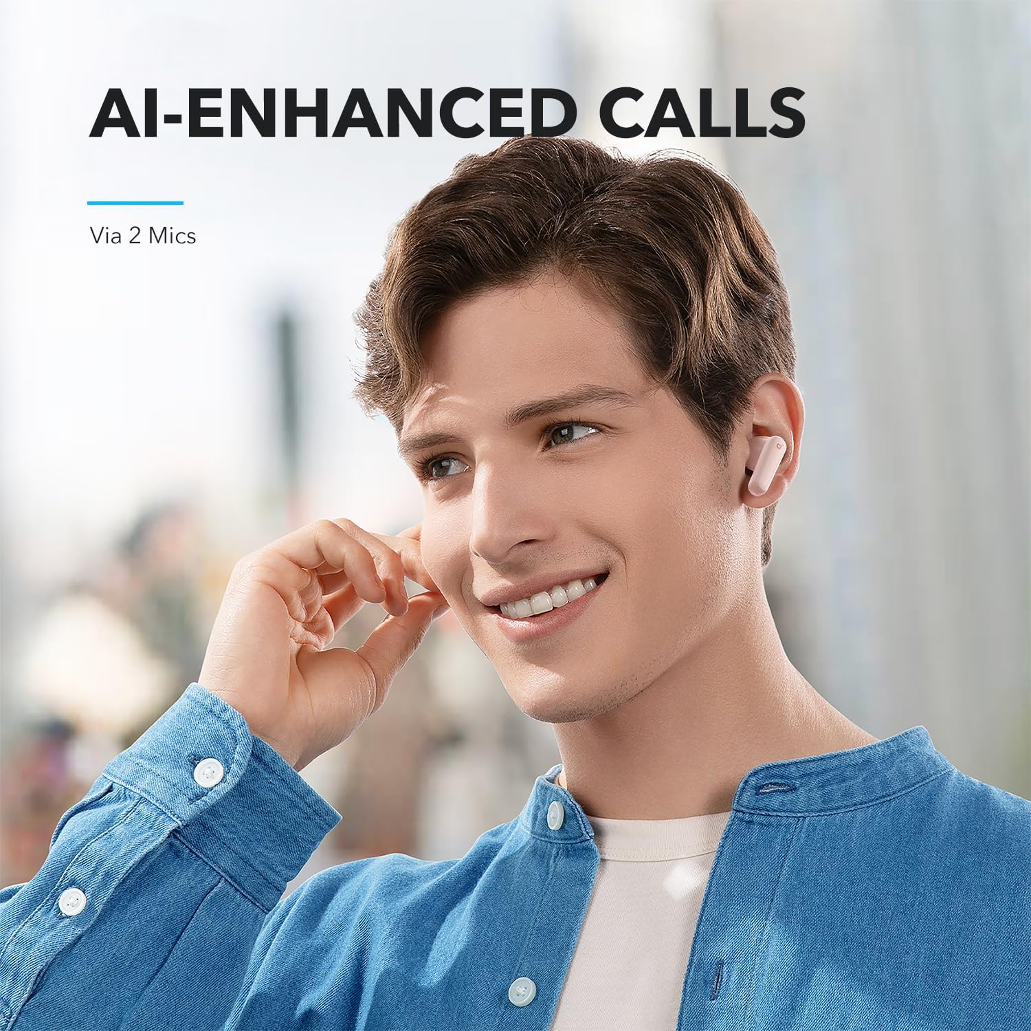 Detalle de Soundcore by Anker P20i True Wireless Earbuds (Bluetooth 5.3) with 30H playtime and IPX5