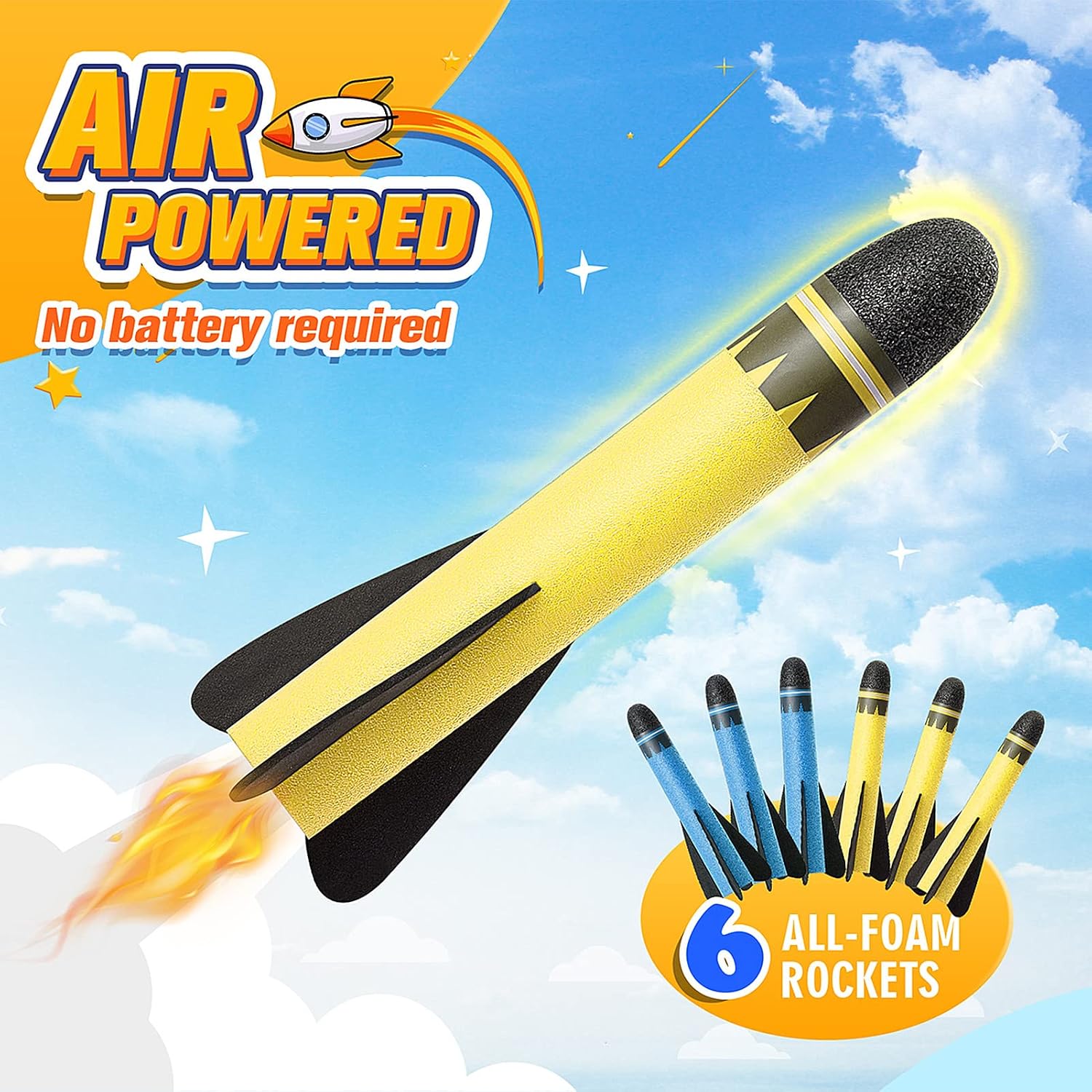 Thumbnail 3 de DejaNard Rocket Toy Launcher for Kids