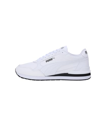 Detalle 2 de PUMA ST Runner V4 L Unisex-Sneaker – White/Black, Größe 8 UK