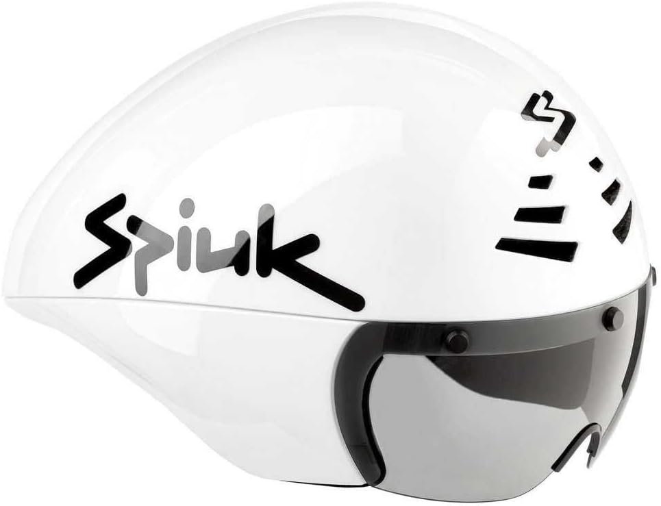 Detalle 2 de Spiuk ARDEA casque vélo mixte adulte blanc à écran aérodynamique