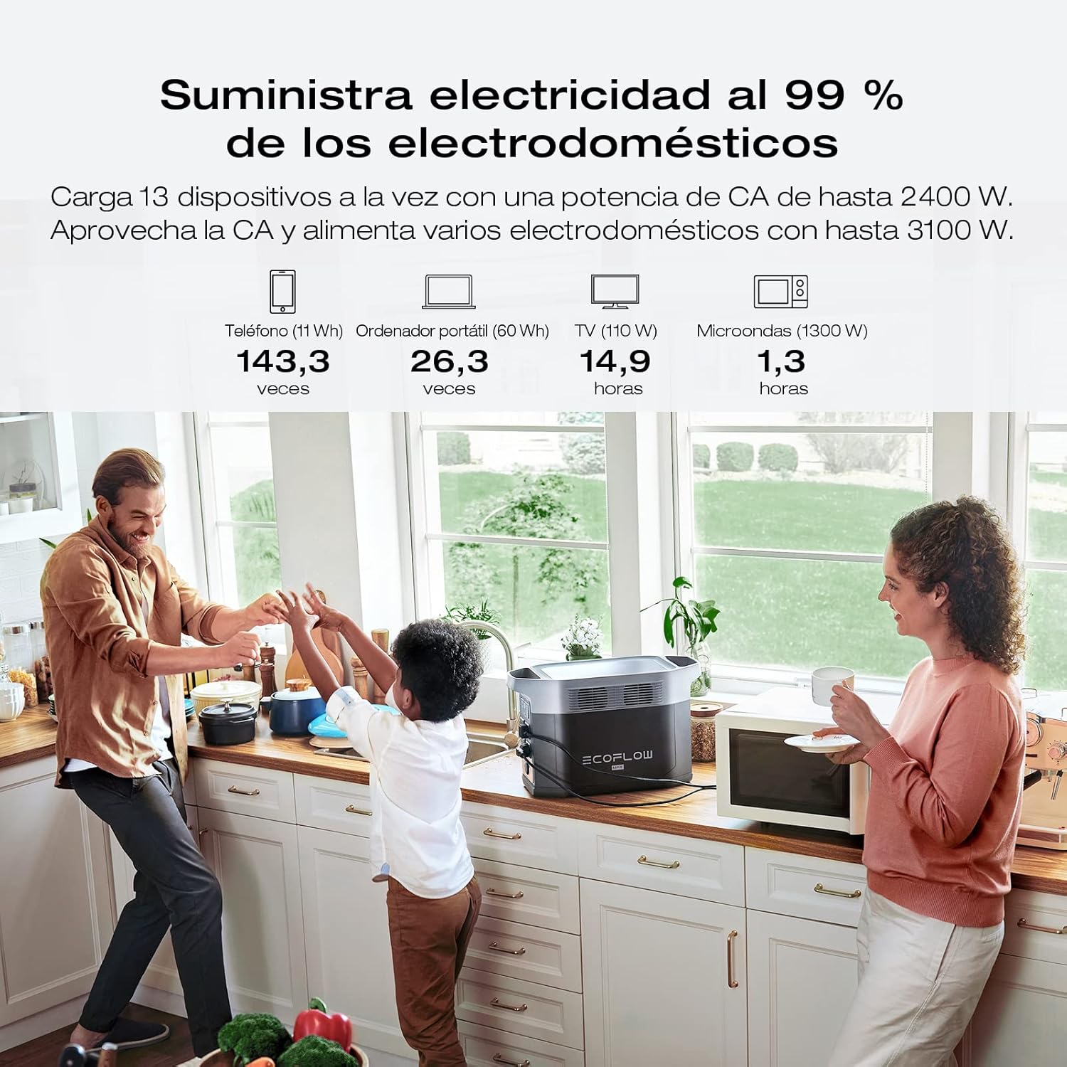 Thumbnail 4 de EcoFlow DELTA 2 Max 📦 Batería LFP 2048Wh, Generador Solar