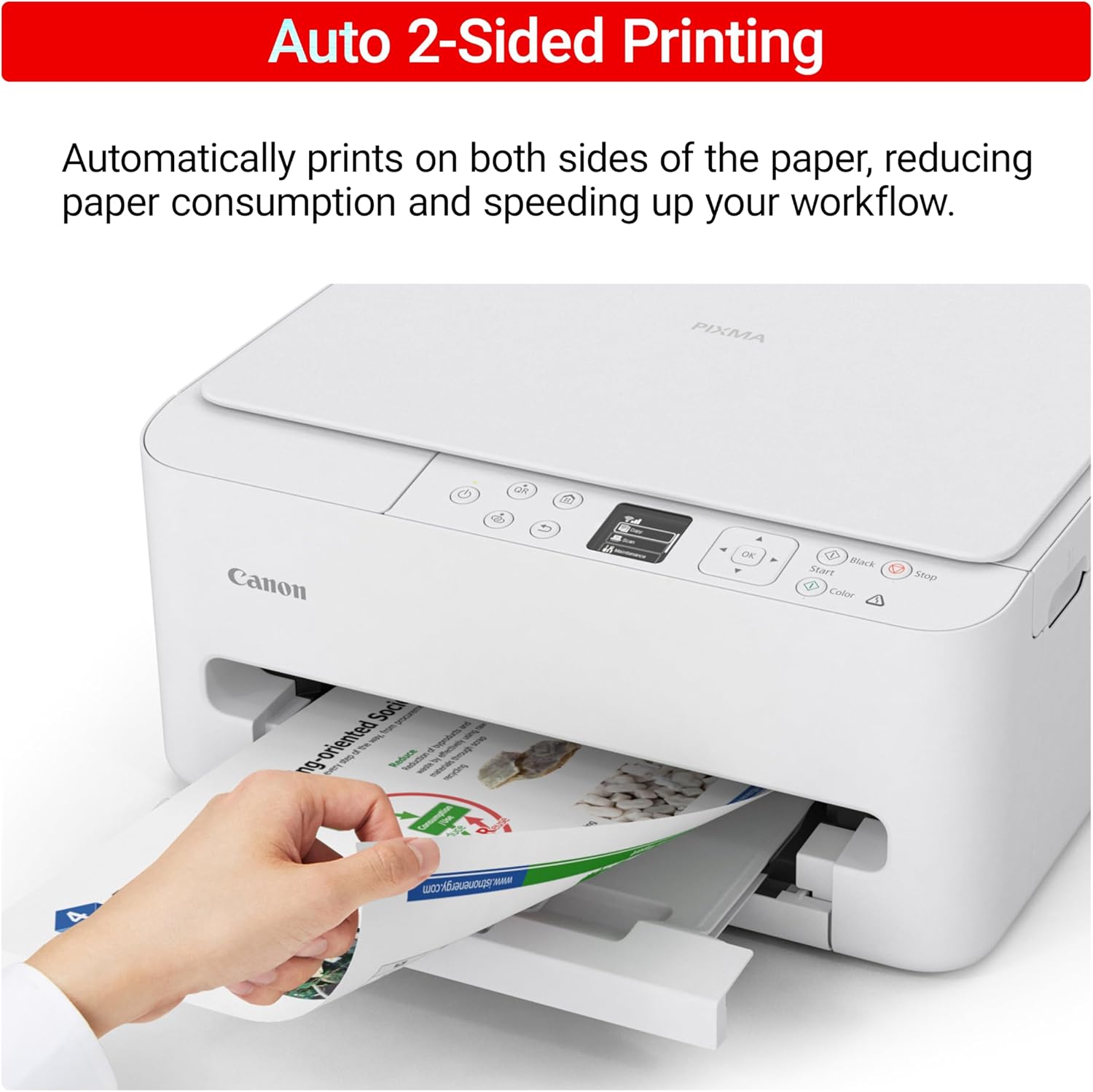 Thumbnail 6 de Canon PIXMA TS6520 Wireless Color Inkjet Printer: A Practical Home All‑In‑One