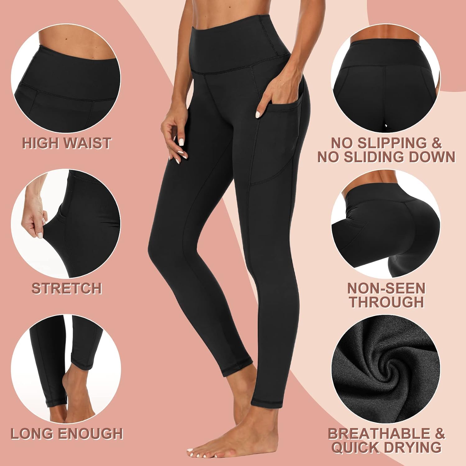 Detalle 2 de CAMPSNAIL Leggings UK with Pockets