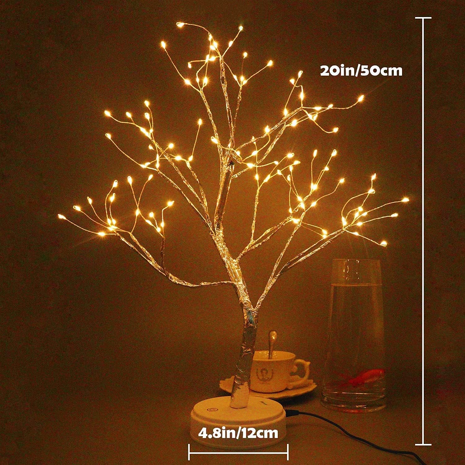 Detalle 2 de Fairy Tree Table Lamp 108 LED