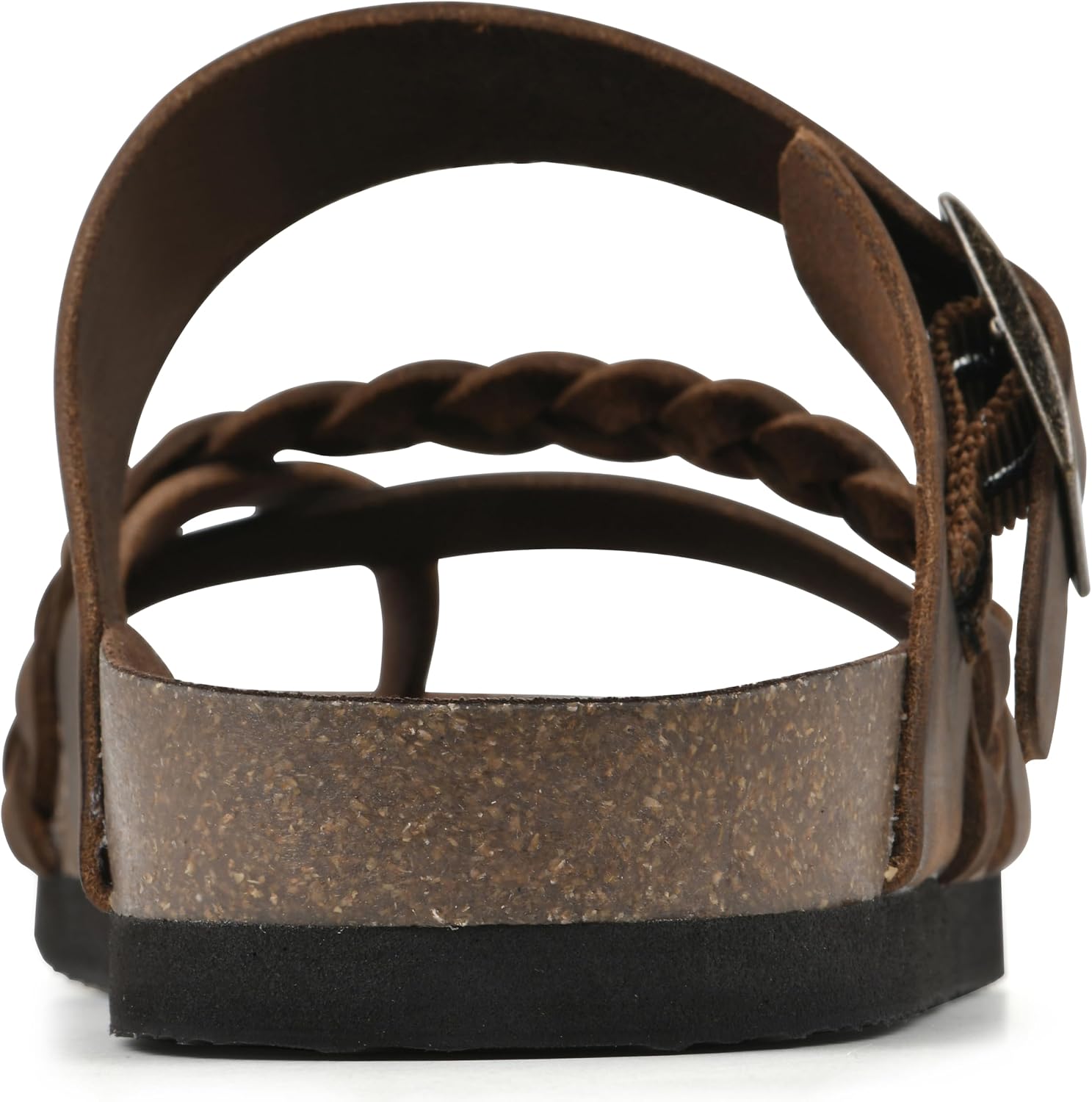 Detalle de WHITE MOUNTAIN Women's Hazy Braided Signature Comfort-Molded Footbed Sandal