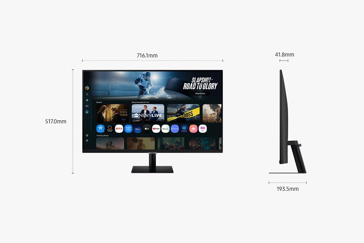 Thumbnail 2 de Samsung LS32FM702UUXXU 32-inch 4K smart monitor