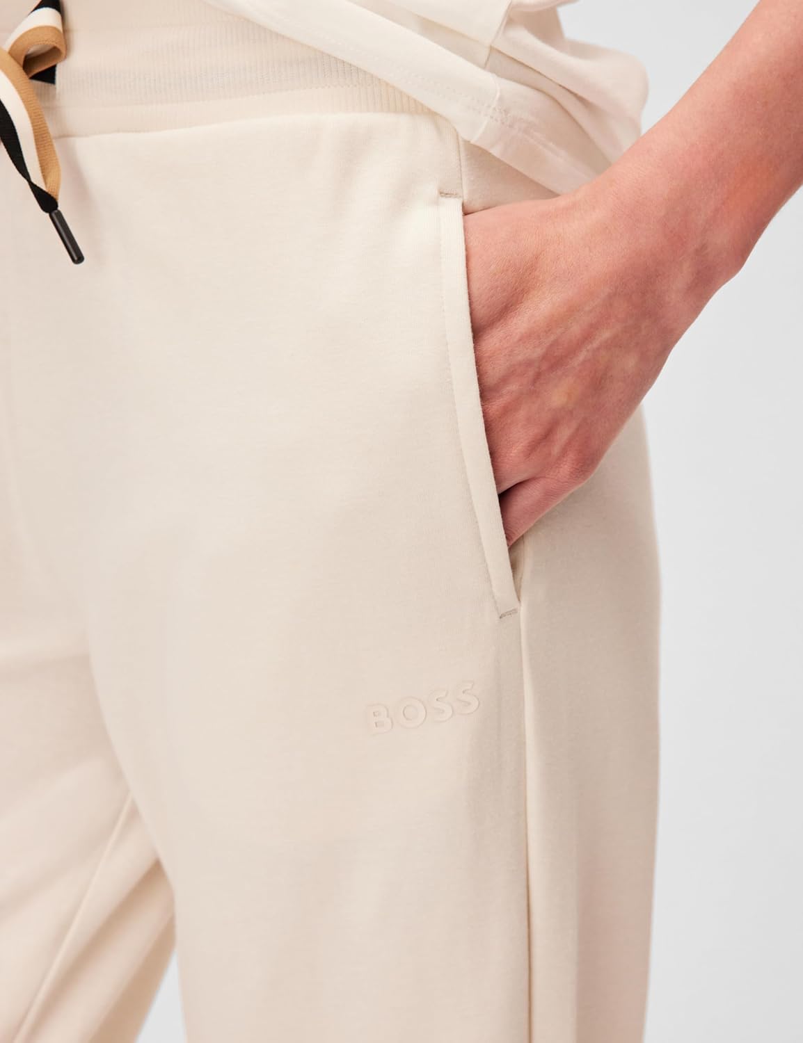 Detalle de BOSS CP Stripe Pants Cuff Loungewear Pant for Women