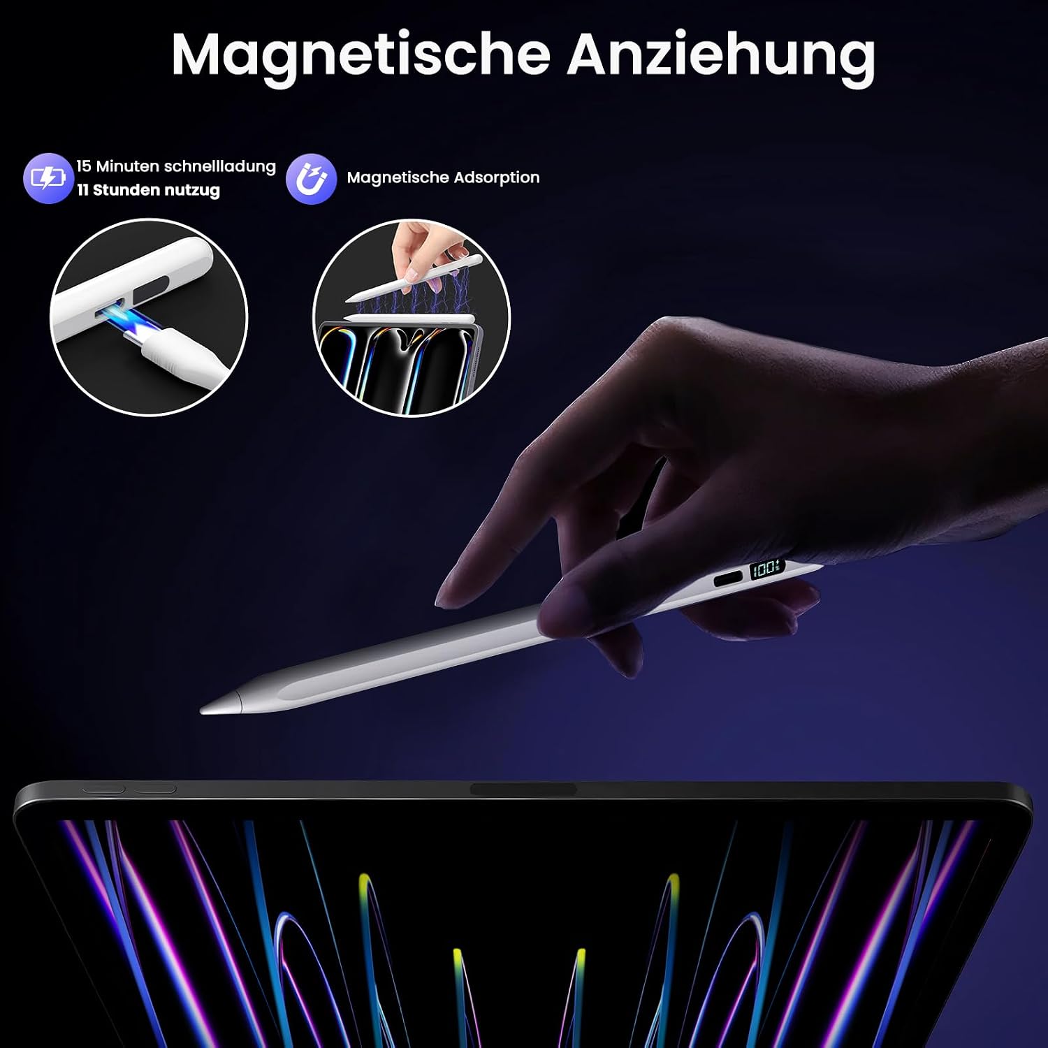 Thumbnail 5 de Mixoo Stylus Pen iPad 11h Arbeitszeit
