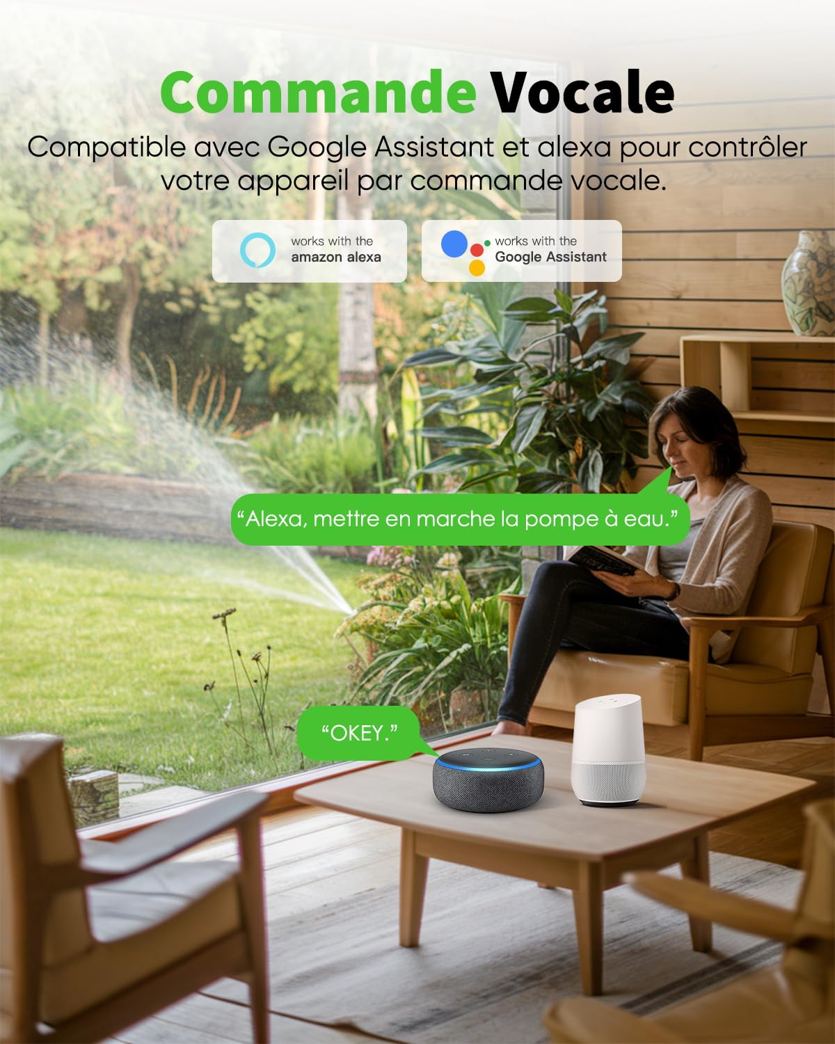 Thumbnail 6 de GreenSun Prise Extérieure Connectée WiFi 16A Type E (4x) avec mesure & programmation