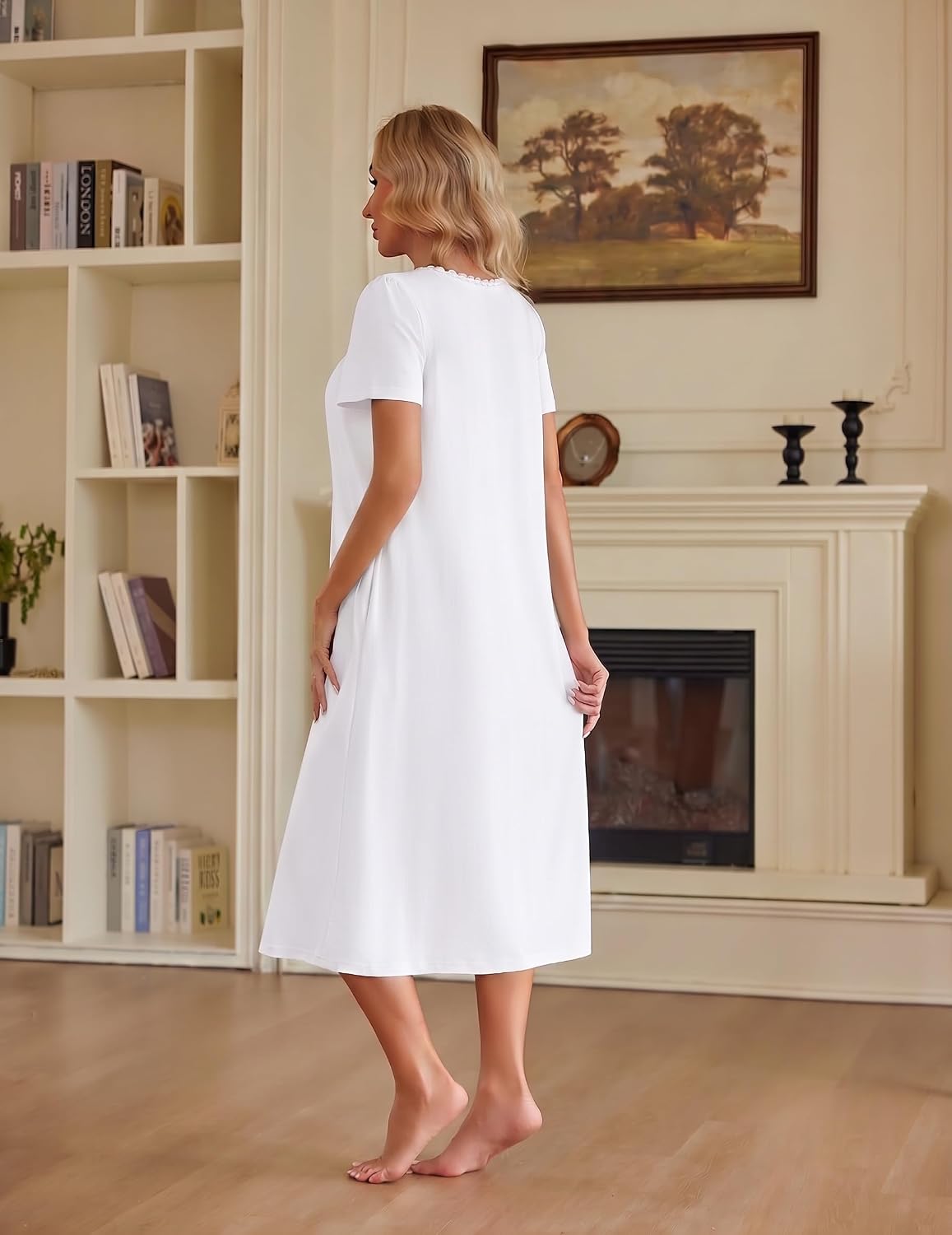 Thumbnail 6 de Ekouaer Women's Cotton Nightgown