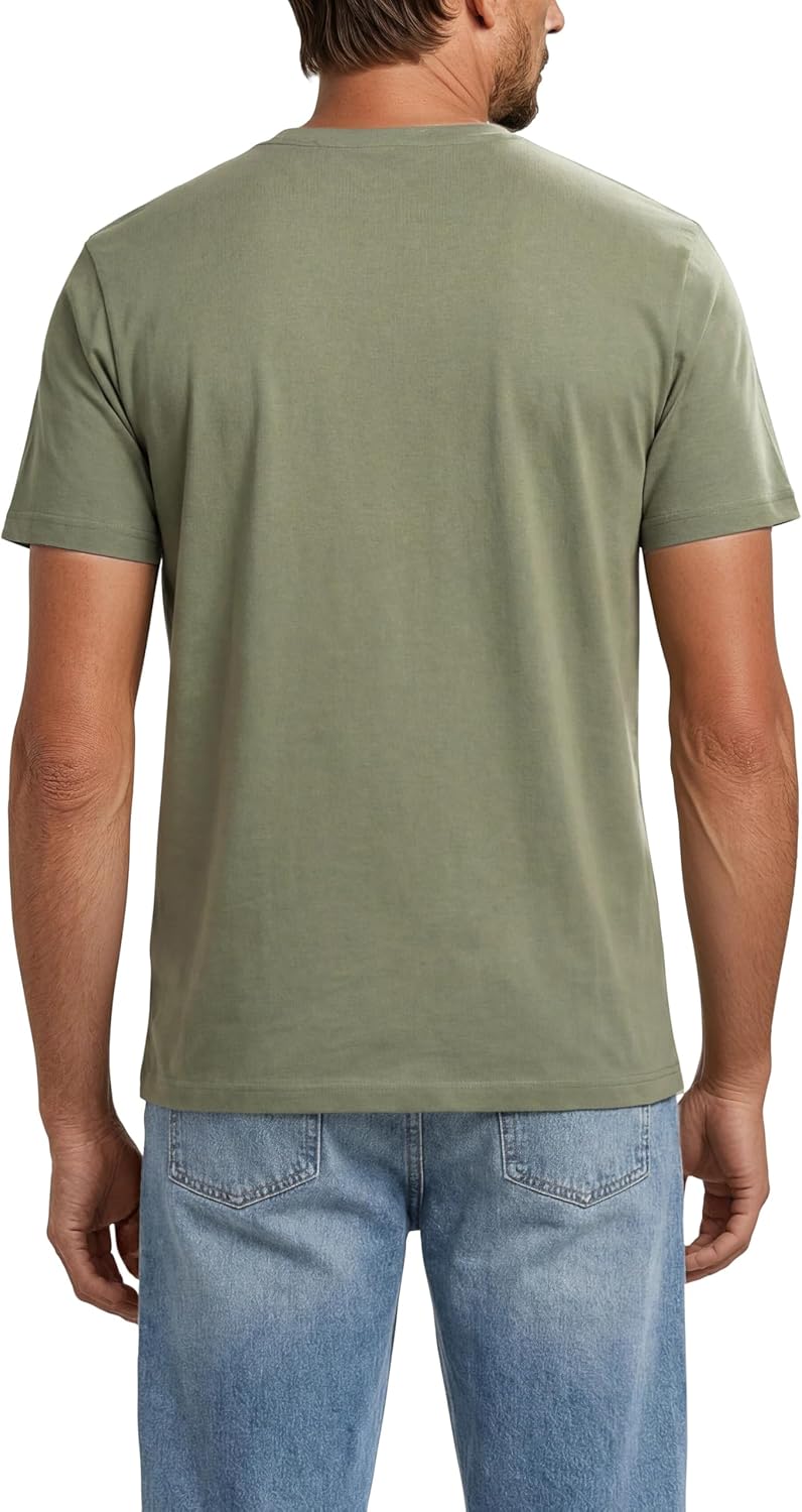Thumbnail 5 de MUSTANG T-Shirt Herren Baumwolle Regular Fit – 4er Pack, Rundhals, Kurzarm