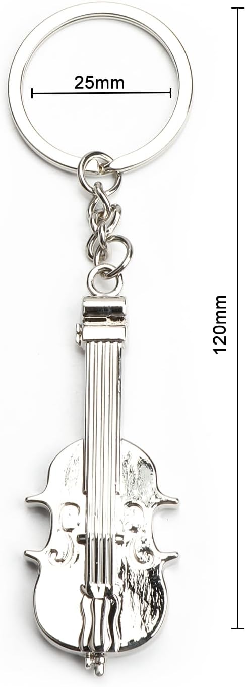 Thumbnail 3 de Tranbath Personalised Violin Keychain