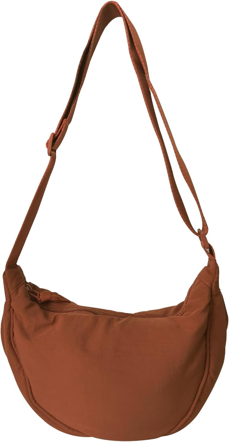 Thumbnail 6 de GoPaw Crescent Bag for Women: nylon half moon crossbody with adjustable strap