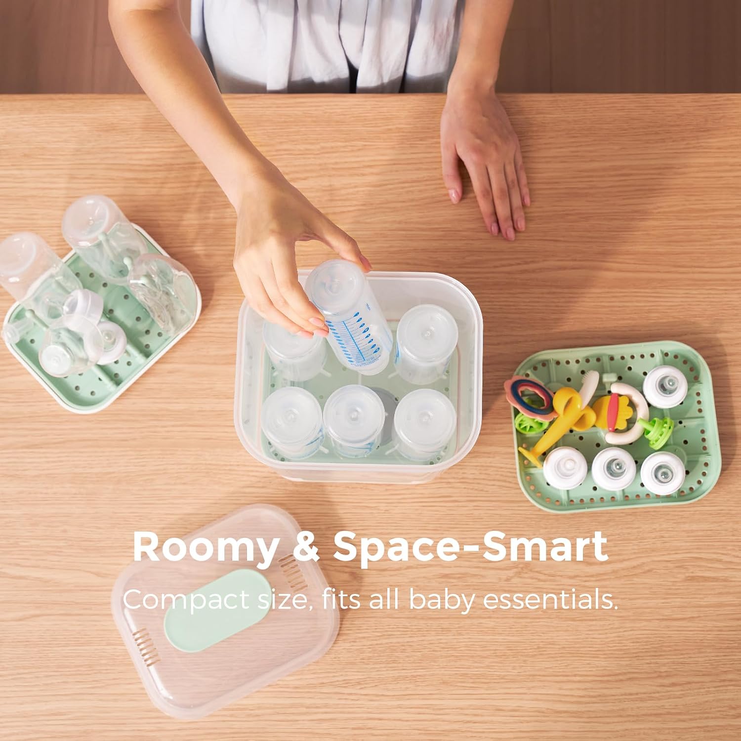 Detalle de Momcozy Bottle Sterilizer 6 Bottles Capacity