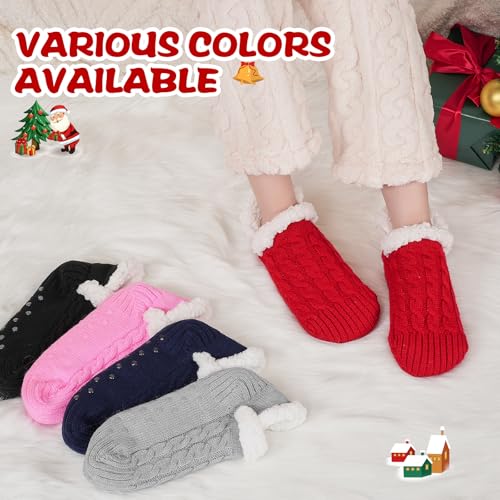 Thumbnail 7 de Niorasen Fluffy Slipper Socks Women Men for UK 4-9