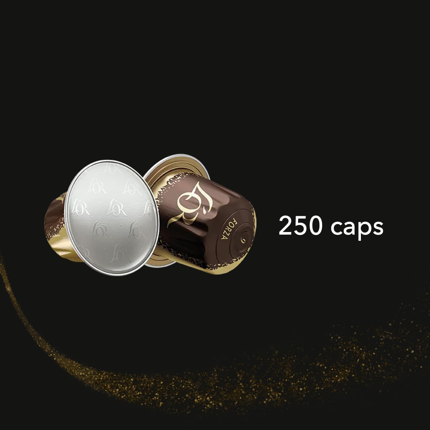 Thumbnail 2 de L'OR Capsule Caffè Espresso Forza - 250 Capsule in Alluminio, Intensità 9, compatibili Nespresso Original