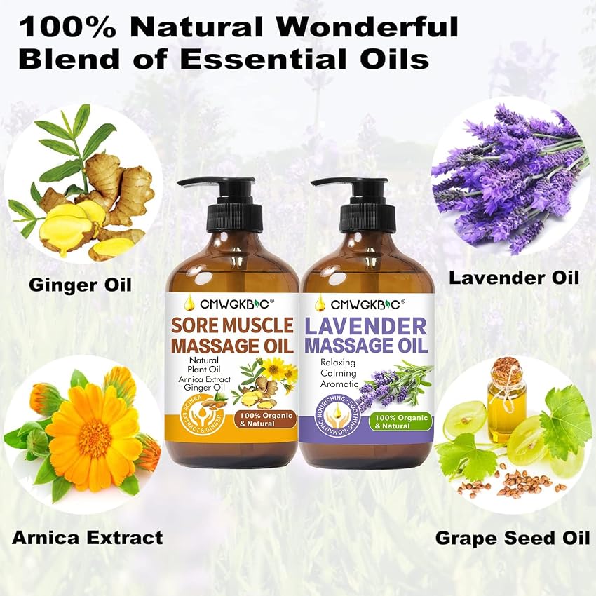 Thumbnail 6 de Massage Oil for Massage Therapy Relaxing Blend