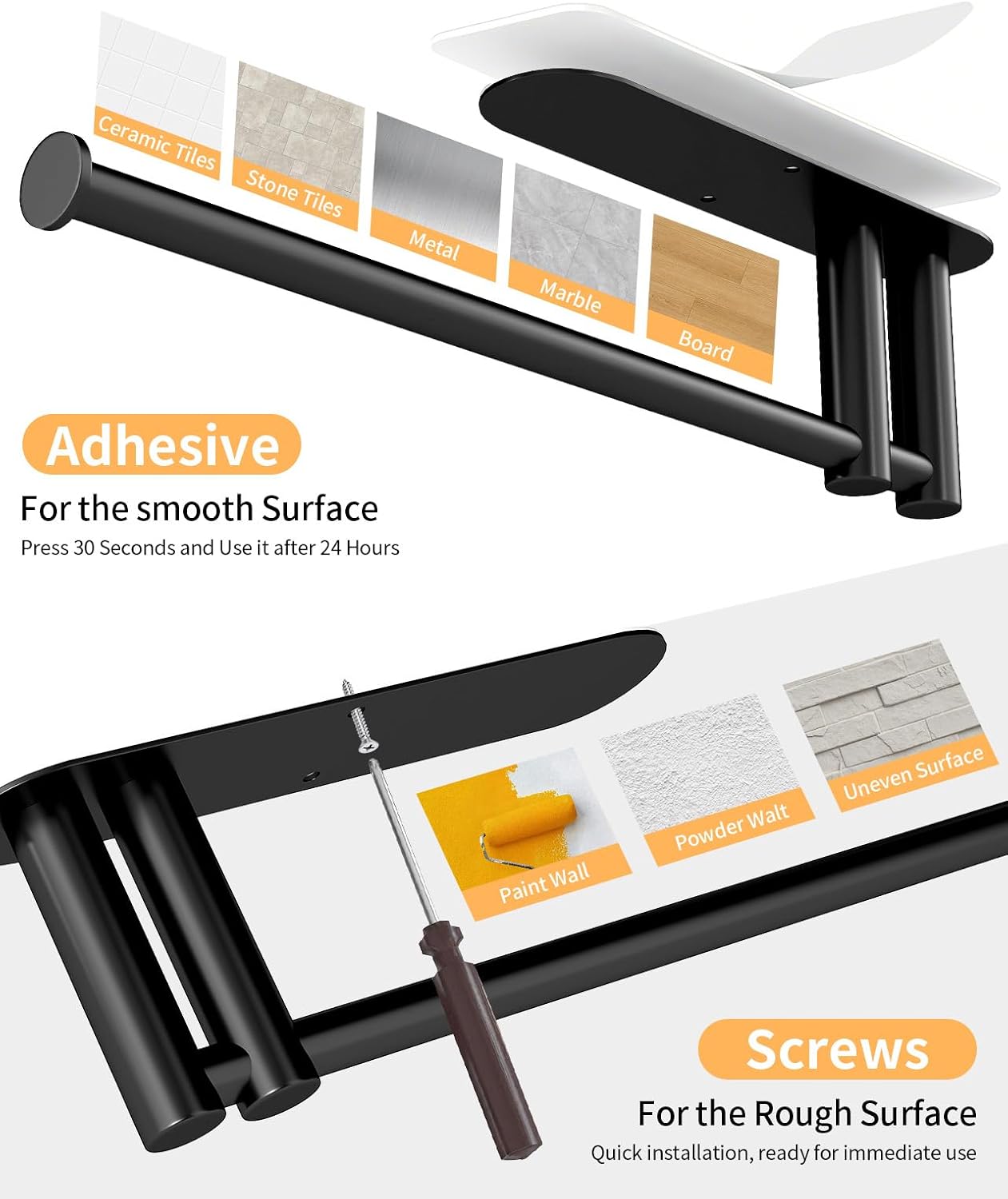 Thumbnail 6 de Under Cabinet Towel Holder