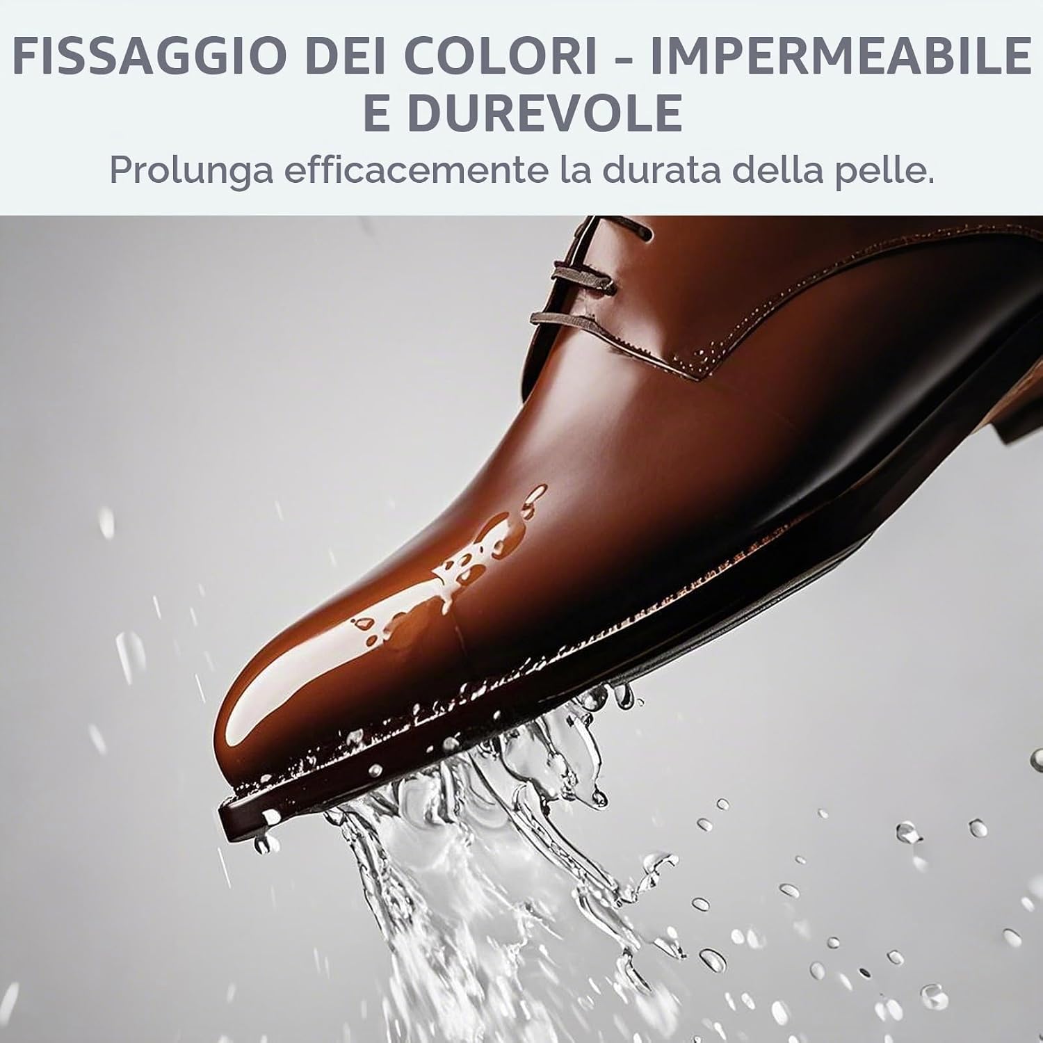 Detalle 2 de WYCOON Kit Riparazione Pelle Grigio Scuro 1 kit