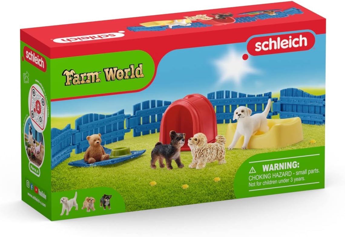 Thumbnail 4 de Schleich puppy playset, 13-piece