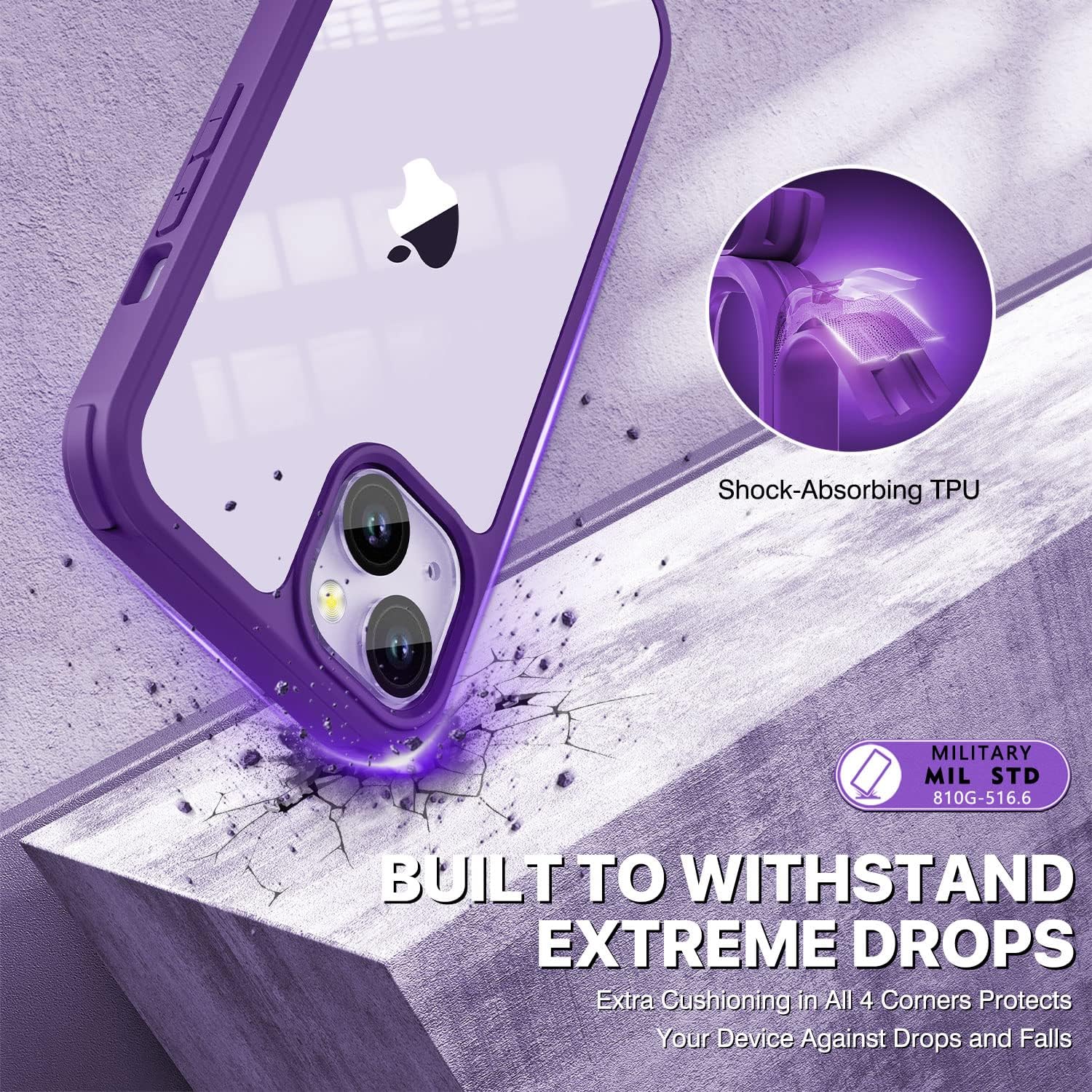 Thumbnail 4 de CENHUFO iPhone 14 Plus heavy-duty case with 360° protection