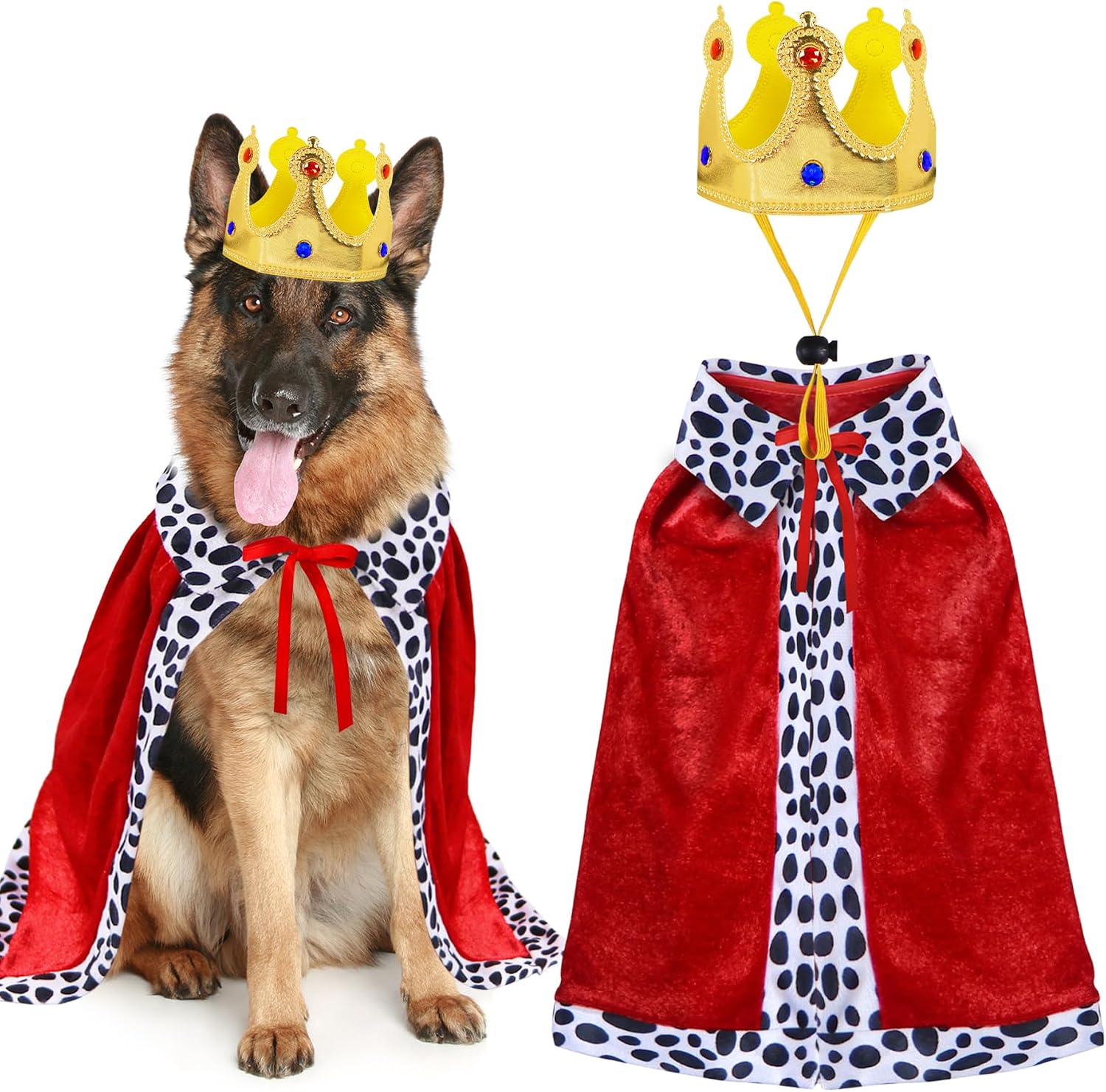 Detalle de GOYOSWA Dog King Costume, Large