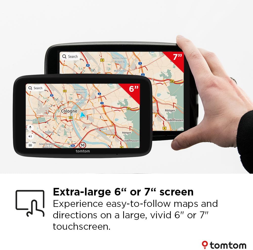 Thumbnail 2 de TomTom GO Navigator 2nd gen car sat nav with large 6-inch display, real-time traffic and Speed Camera Alerts trial
