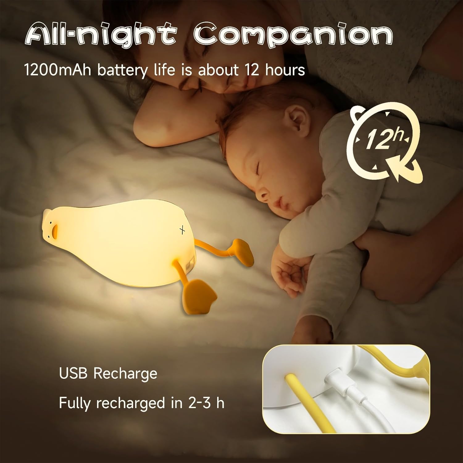 Thumbnail 4 de NesveCit Duck Night Light