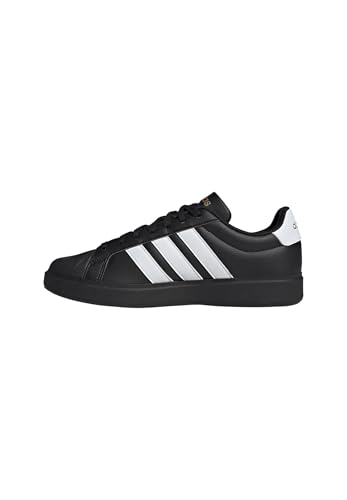 Detalle de adidas Uomo Streettalk Shoes – Core Black/Ftwr White/Matte Gold, 42 EU