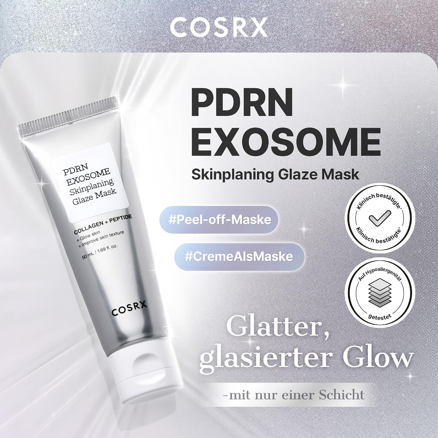 Thumbnail 2 de COSRX PDRN Exosome Skinplaning Glaze Mask 50ml