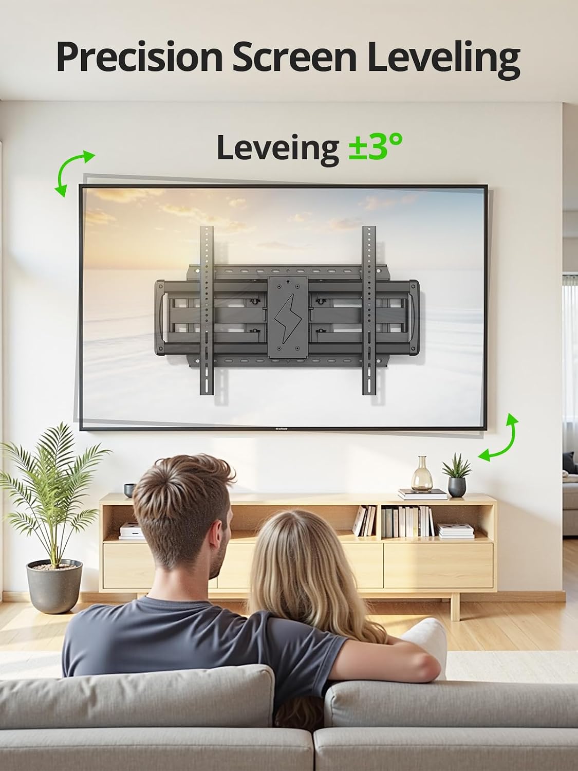 Detalle 2 de USX MOUNT Heavy-Duty Full-Motion TV Wall Mount for 42–100-Inch TVs