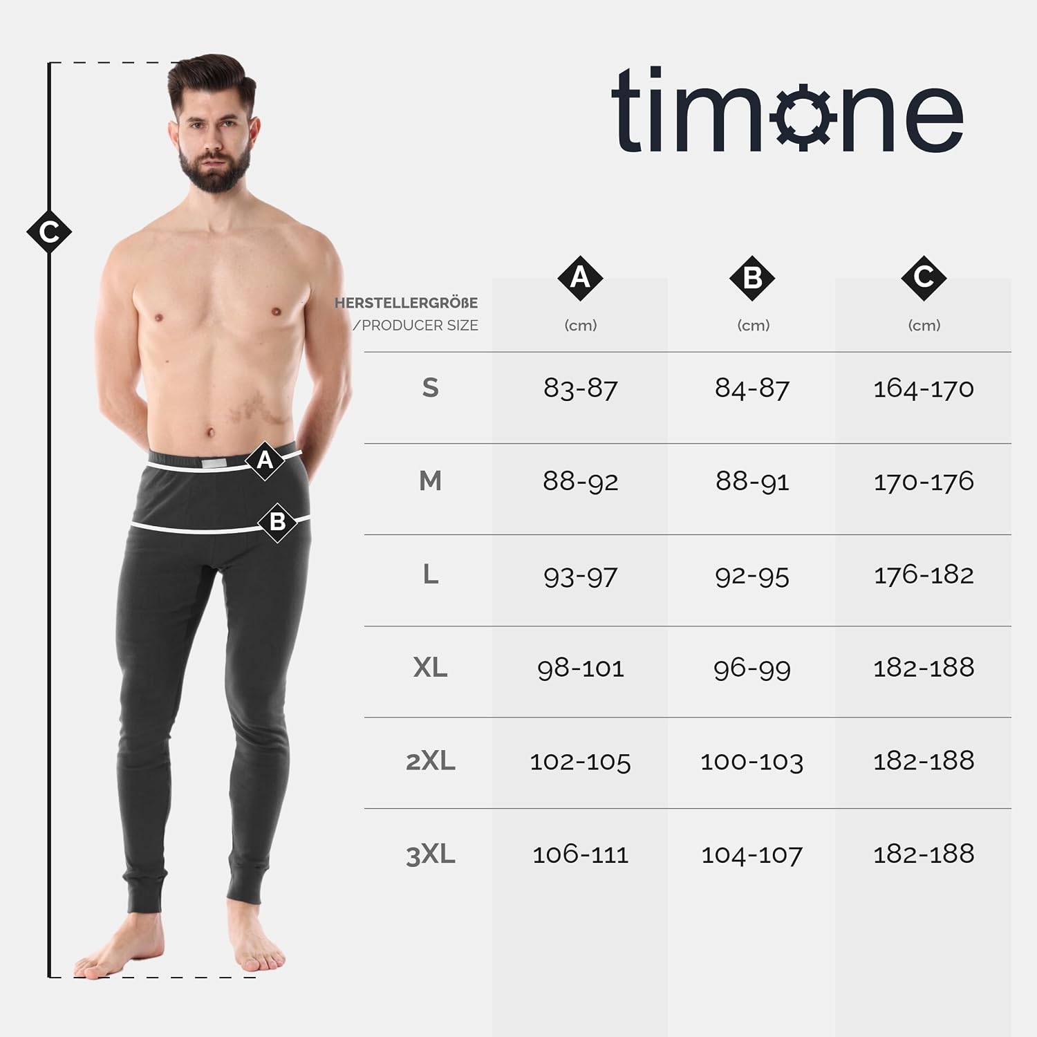 Thumbnail 5 de Timone TI30-127 calzamaglia uomo lunga 1 modello