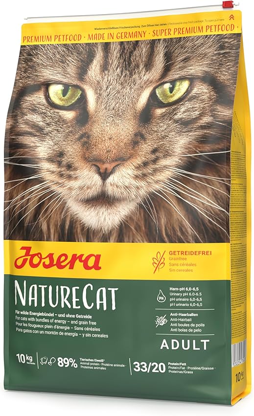 Josera Naturecat - Pienso para Gatos Sin Cereales 🐱