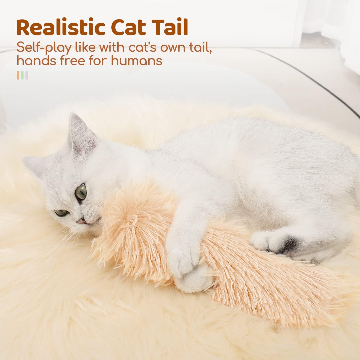 Thumbnail 5 de Potaroma Cat Toys Pillows 3-Pack kitten kicker toys 🐱