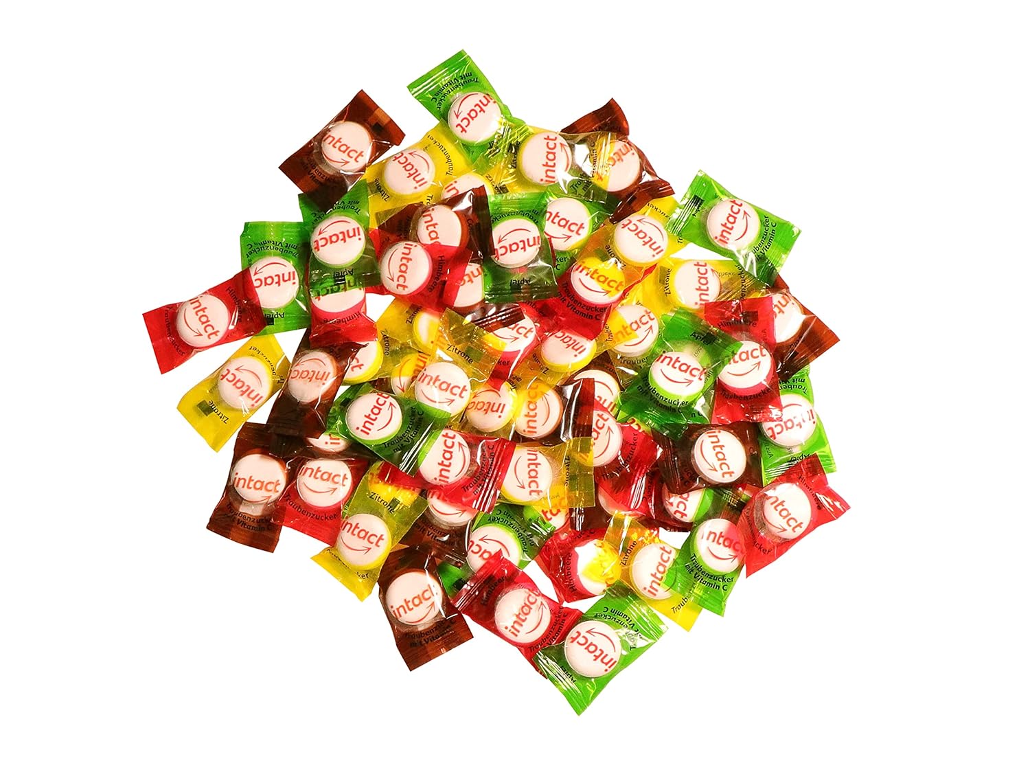 Thumbnail 6 de Traubenzucker Bonbons 500 g Kirsch-Herzen